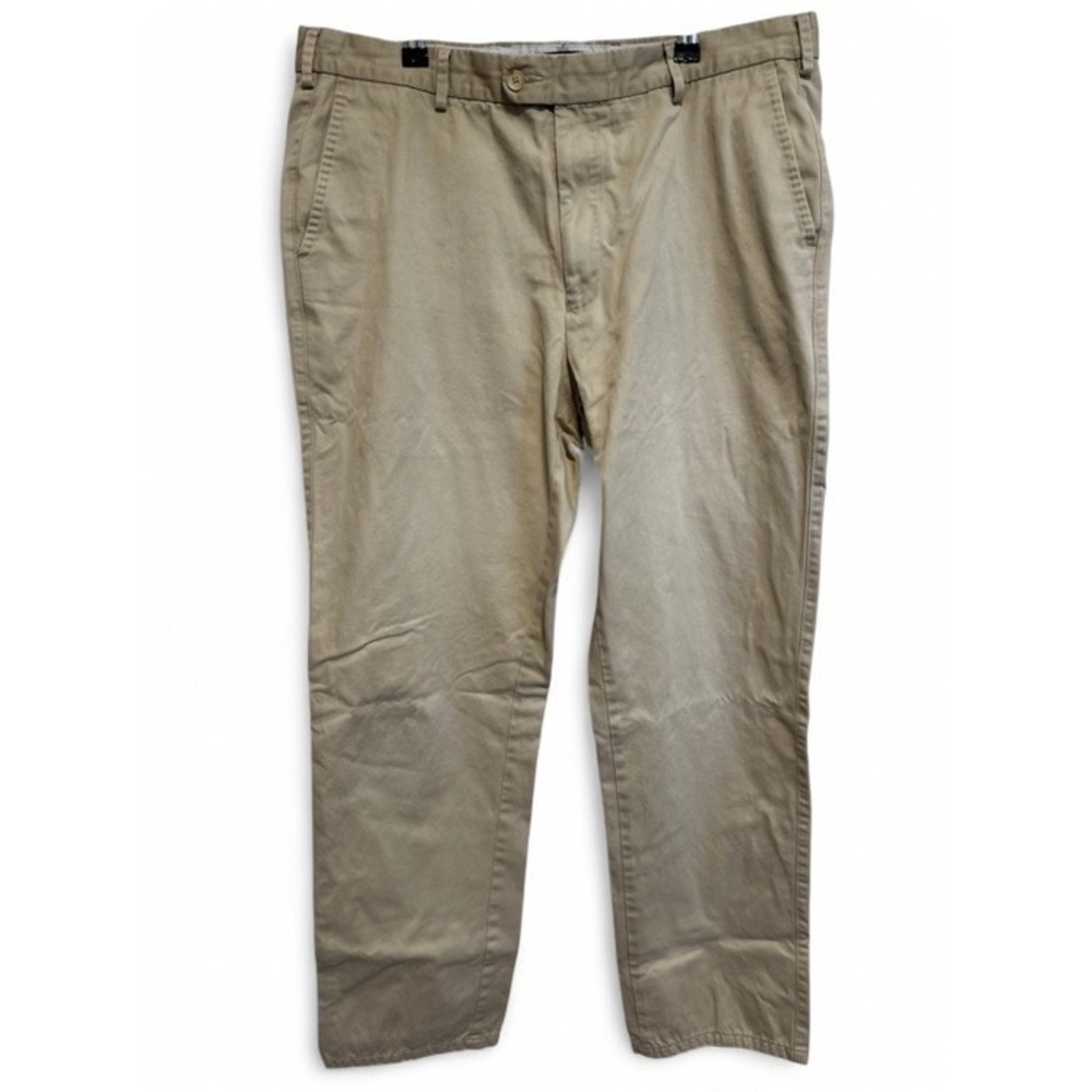 Peter Millar Men's Tan Pants Chino Work Golf 100% Pima Cotton Sz 36 W 30" Inseam